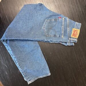 Levi's Medium Blue Straight-Leg Jeans